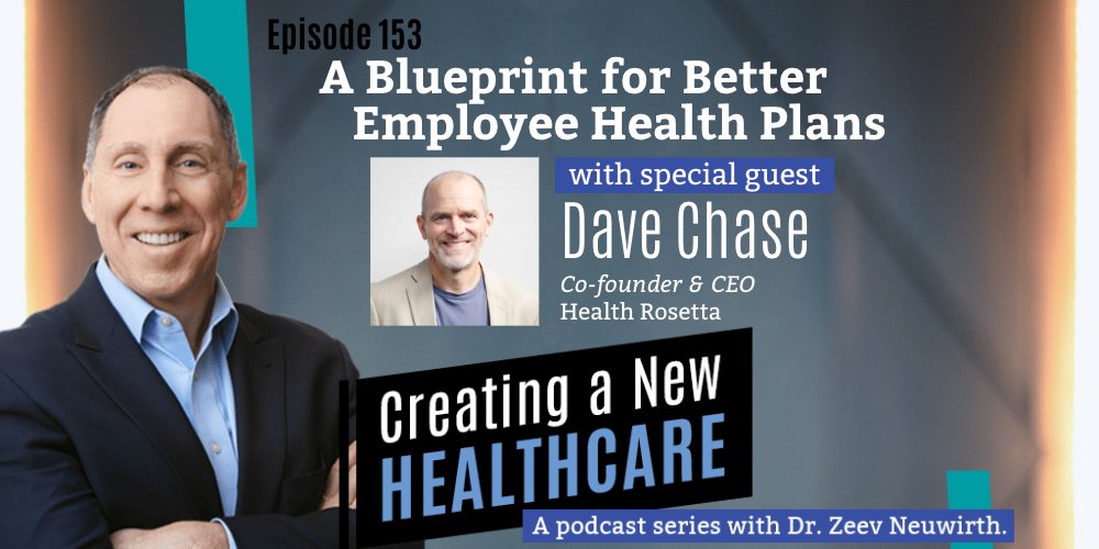 AVAILABLE NOW! lnkd.in/g5gAmSCp @chasedave is on Creating a New Healthcare for an entire conversation on employee health plans. Don't miss this one - listen and subscribe wherever you get podcasts!