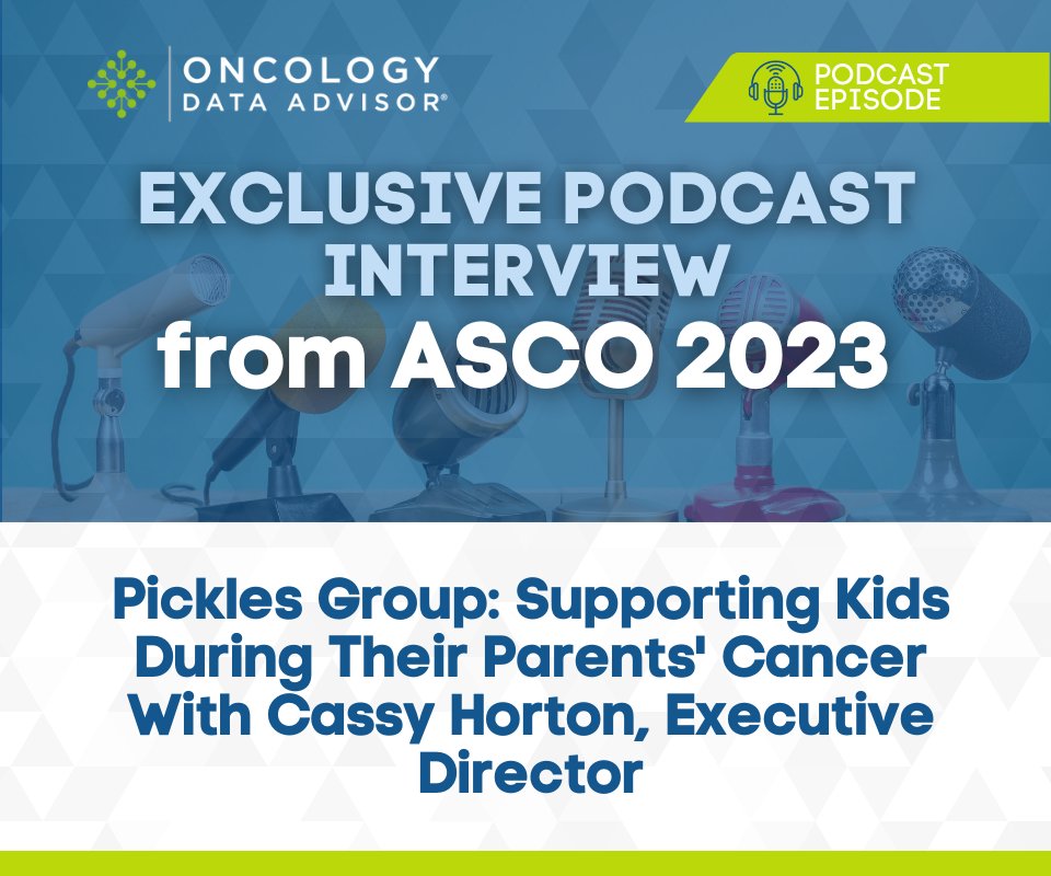 OncData's tweet image. @PicklesGroup is a unique organization supporting kids impacted by parental #cancer. At #ASCO23, @Cassy_Horton, Executive Director, sat down with #OncData to share more about the important resources they provide for kids. Listen to the #podcast here!

oncdata.com/news/pickles-g…