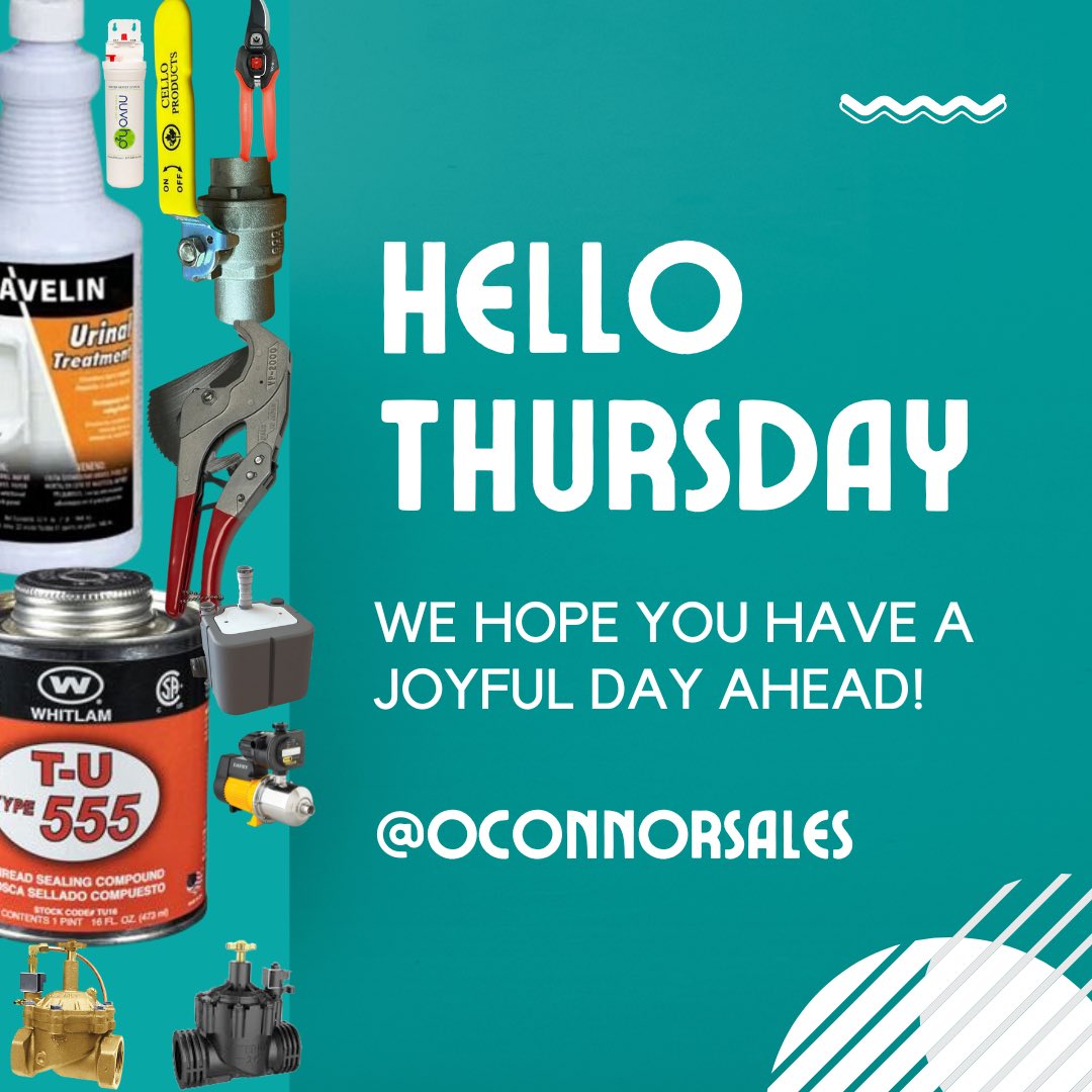 OConnorSalesInc's tweet photo. 🌟 Happy Thursday, everyone! 🌟 Need a boost for your business? We're here to help! Message us to learn more about our incredible products and how they can benefit you and your business. Let's take your success to new heights! 💼💪 https://t.co/H6XO3IP40s
