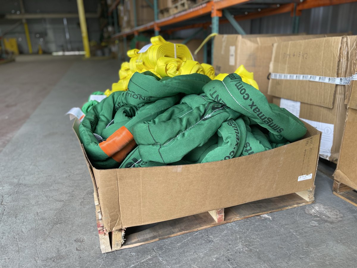 bishoplifting's tweet image. Did you know our houston branch is moving? These Twin Path Extra Covermax Slings with Check Fast EWI are ready to ship for our new Houston branch location. check out our locations to find one near you!

hubs.ly/Q01Nd7qd0

 #Fabrication #WebSling #slingmax #BishopLifting