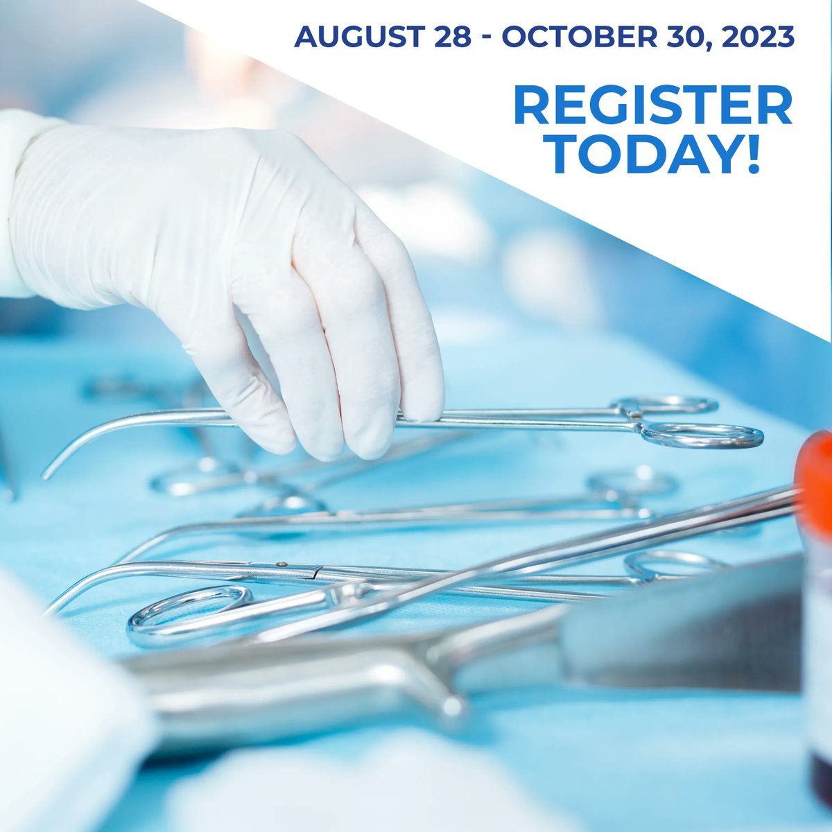 Gain expertise in microbiology, decontamination, sterilization procedures, and more with our Sterile Processing and Central Service Technician course! Enroll now! buff.ly/45VcwXC  

#SterileProcessing #CertificationCourse