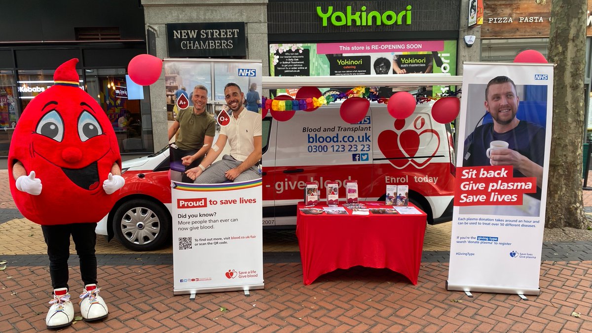 Lots to keep us busy this #NationalBloodWeek! ❤️ Our teams have been visiting communities around the country to spread the word about blood donation, including hosting many What’s Your Blood Type? events. Check out where we'll be next ➡️ bit.ly/3X6o1rn