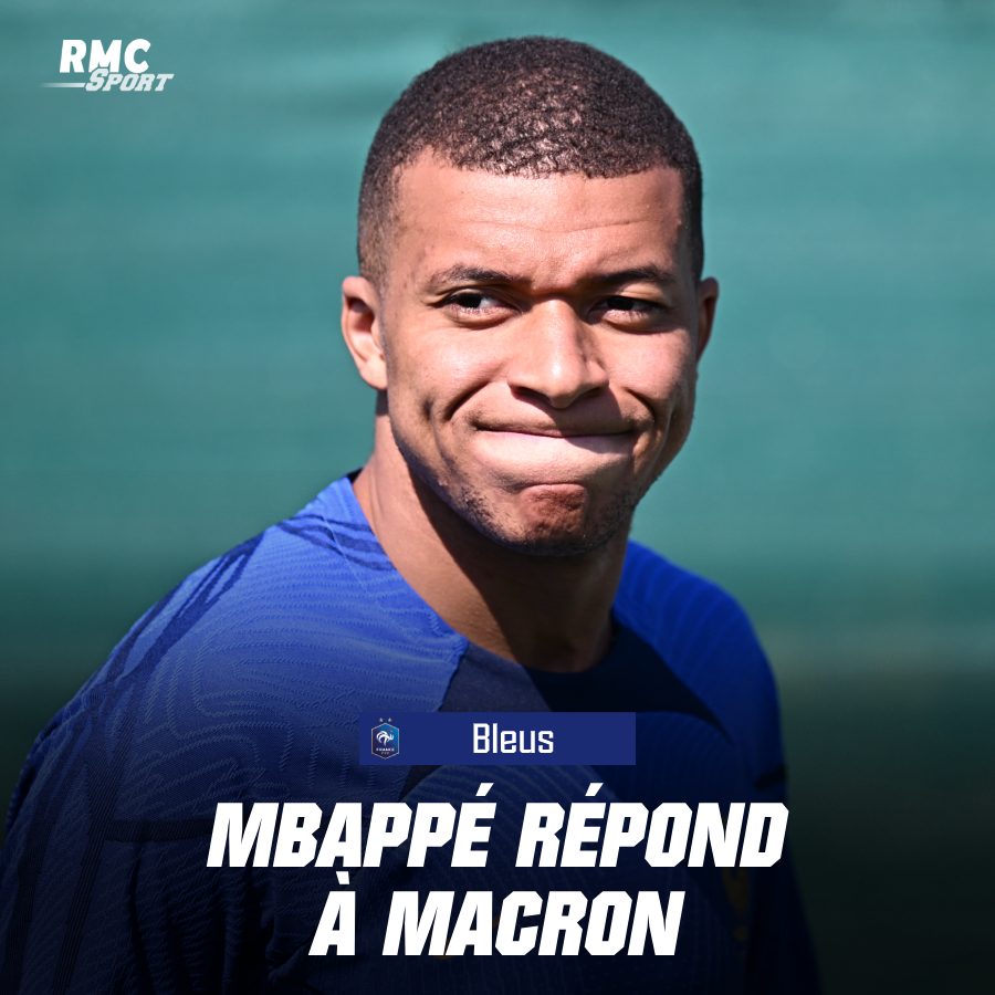 RMCsport's tweet photo. 🗣 Mbappé répond au président de la République : "quelle influence a le président ? Sur ma carrière aujourd'hui, en 2023, aucune"

https://t.co/FHzRLJ1P2P https://t.co/Ca3xZ4MgOA