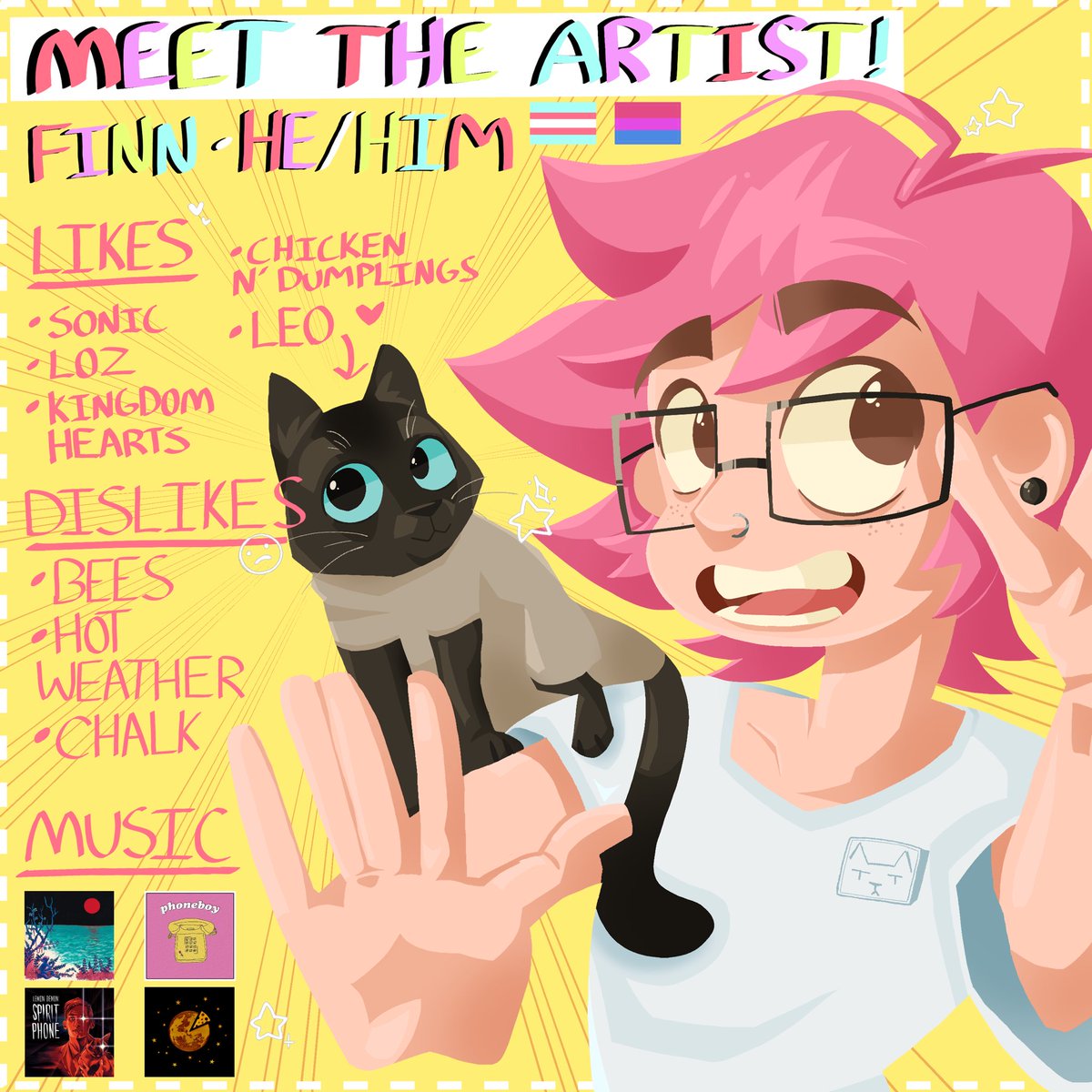 NEW MEET THE ARTIST WOOHOO!

#art #meettheartist #ClipStudioPaint