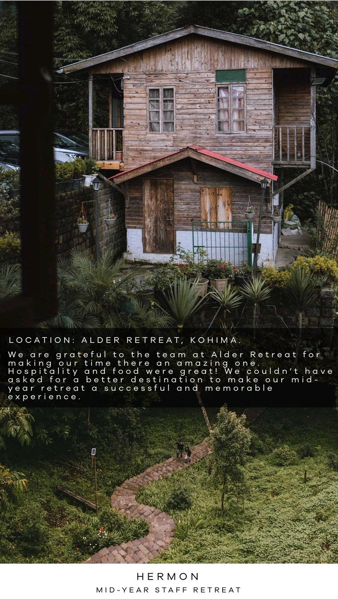 stepnortheast's tweet photo. Some snippets from the mid year staff retreat of Mt Hermon Hr Sc School, Kohima on 13 June, 2023 at Alder Retreat . Our Founder, Worrin Muivah, facilitated the capacity building workshop at this retreat. https://t.co/LEmtAeay66