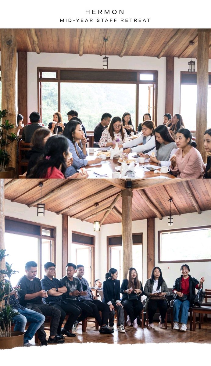 stepnortheast's tweet photo. Some snippets from the mid year staff retreat of Mt Hermon Hr Sc School, Kohima on 13 June, 2023 at Alder Retreat . Our Founder, Worrin Muivah, facilitated the capacity building workshop at this retreat. https://t.co/LEmtAeay66