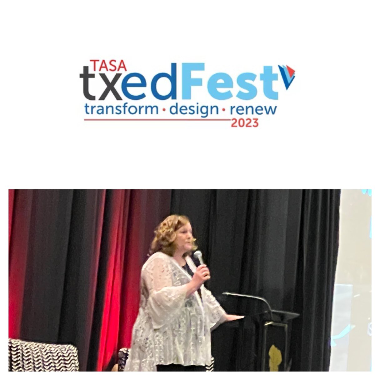 DrSandraClement's tweet photo. From the Texas Urban Council meeting to the TASA txedFest summer leadership conference, it continues to be a great week of learning, collaboration, and leadership renewal. #WeAreCCISD #renewal #txedFest #TASAnet @r0hernandez @ccleadservant @CCISD @LeanneJLibby @jillmsiler https://t.co/5fCxFqM2VI