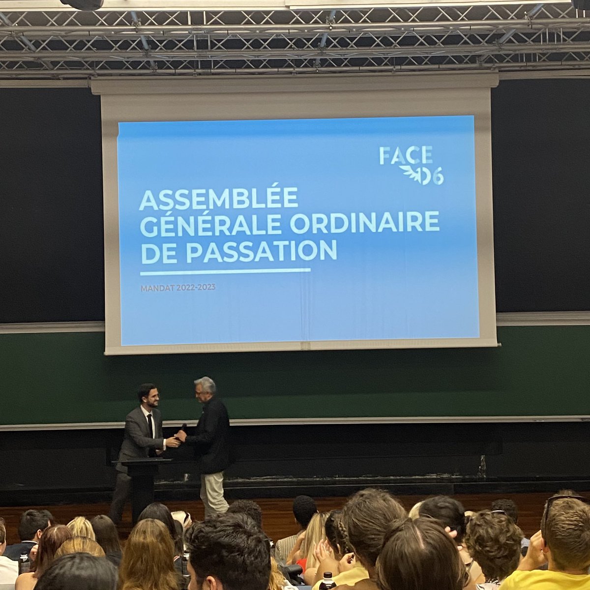 corpostaps's tweet image. La Corpo STAPS est présente à l’Assemblée Générale Ordinaire de passation de la @FACE_06. 

Un moment crucial pour la communauté estudiantine car en tant que premier réseau étudiant du 06, ils ont pour mission de représenter et d’accompagner les étudiants durant tout leur cursus.