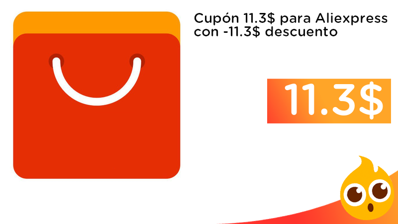 ChollometroInt's tweet photo. #CHOLLO Cupón 11.3$ para Aliexpress con -11.3$ descuento  ➡️ https://t.co/U9X3Su99cd https://t.co/wDCO1ihNwD