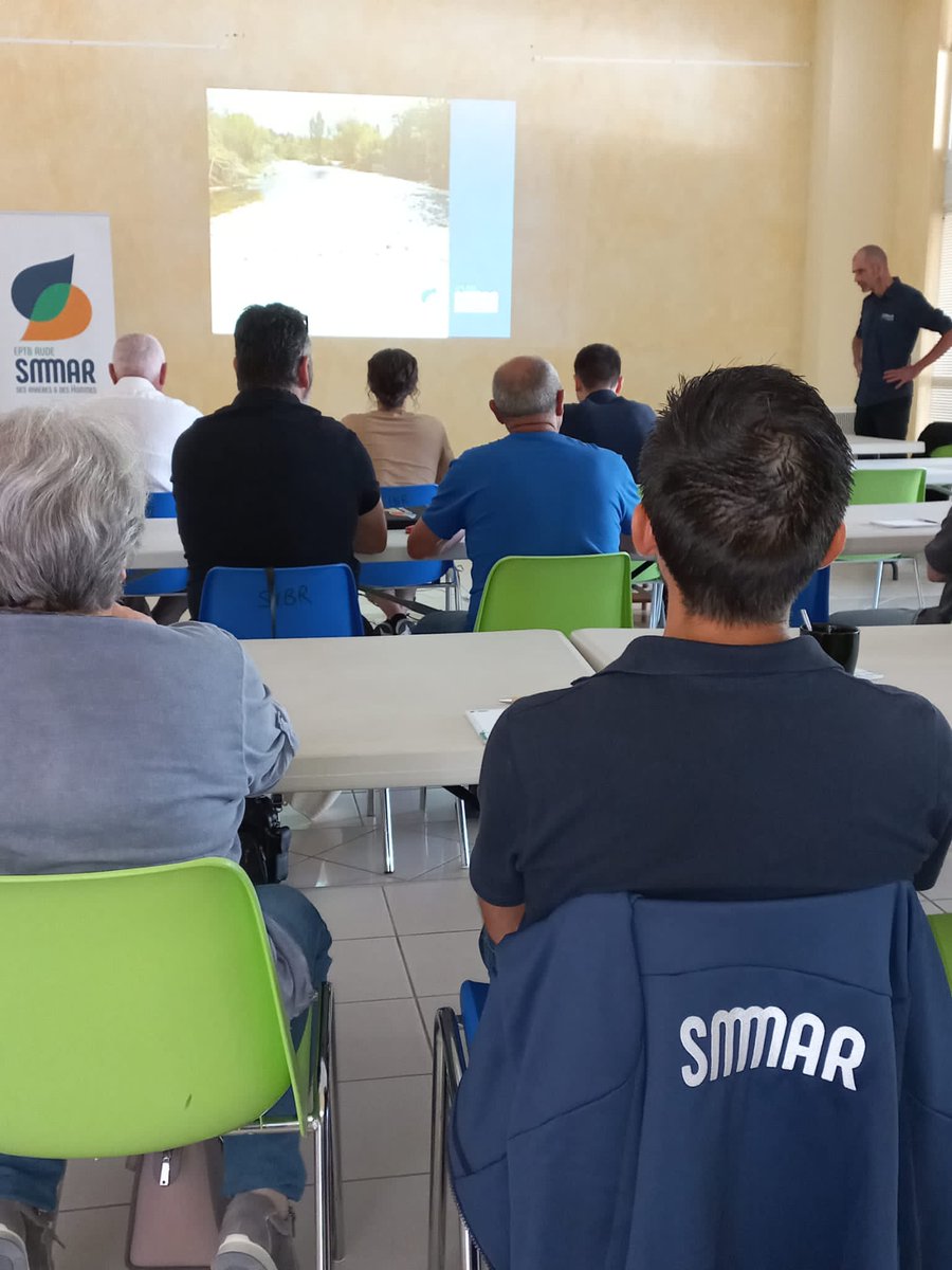 smmar_aude's tweet photo. FORMATION | La #ripisylve n’a désormais plus aucun secret pour les élus de l’#Orbieu !!! 🏞
L’objectif ?
🌳Informer sur les qualités d’une ripisylve entretenue,
🪵 Sensibiliser à l’entretien d’une ripisylve
✅Déconstruire les idées reçues https://t.co/4bmffT9LAb