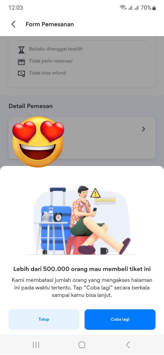 yayan_ZN's tweet photo. @idextratime Awalnya kecewa tak dapat Tiket, skrg lebih bersyukur.. https://t.co/pp5hufxoIj