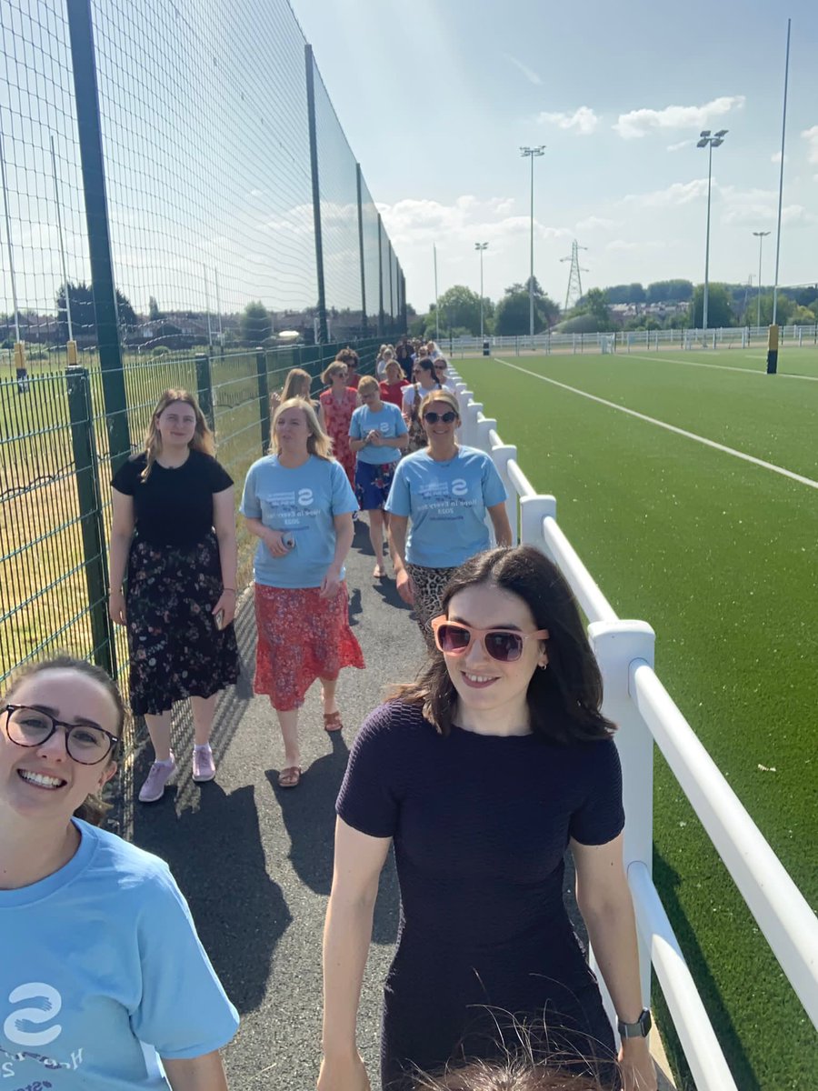 MPFTPaedSALT's tweet photo. We ended our day with a walk around @Stafford_RUFC pitch to get some #StepswithSOBs and raise awareness for Survivors of Bereavement by Suicide 💜
This is an incredible charity based in the UK offering peer support to adults impacted by suicide loss 💜
https://t.co/fFOWJW22wf https://t.co/aIXgKdl4er
