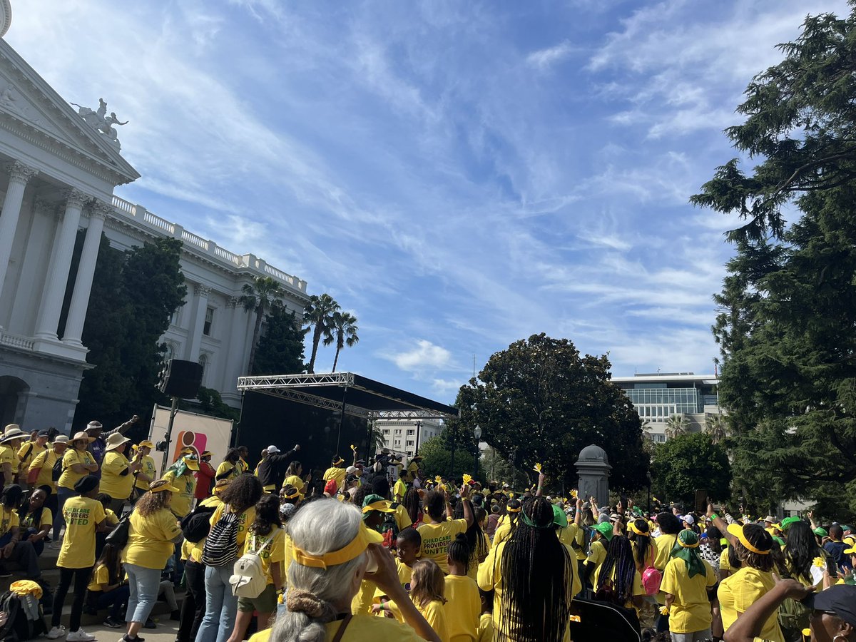 “We are not begging. We are fighting, we are demanding”

Raise rates now! #CareCantWait <a href="/GavinNewsom/">Gavin Newsom</a> <a href="/NancySkinnerCA/">Nancy Skinner</a> <a href="/AsmPhilTing/">Asm Phil Ting</a> <a href="/CCPUCalifornia/">Child Care Providers United California</a> <a href="/CaWomensCaucus/">California Legislative Women's Caucus</a> <a href="/ECECoalitionCA/">ECECoalitionCA</a>