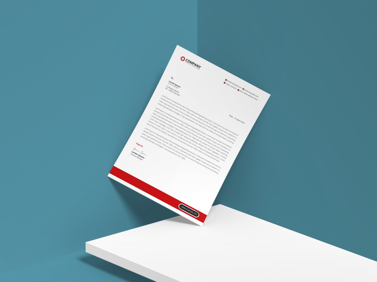 gprojectt4's tweet photo. Business Letterhead
Behance: https://t.co/CqEz5FlNJf 

If you need to create a Professional Letterhead Design you will contact me now! 
Gmail : graphicprojectt4@gmail.com 
WhatsApp : +8801317845623 

#modern #letterhead #print #simple #branding #business #corporate #vector https://t.co/oRzsrB9NIY