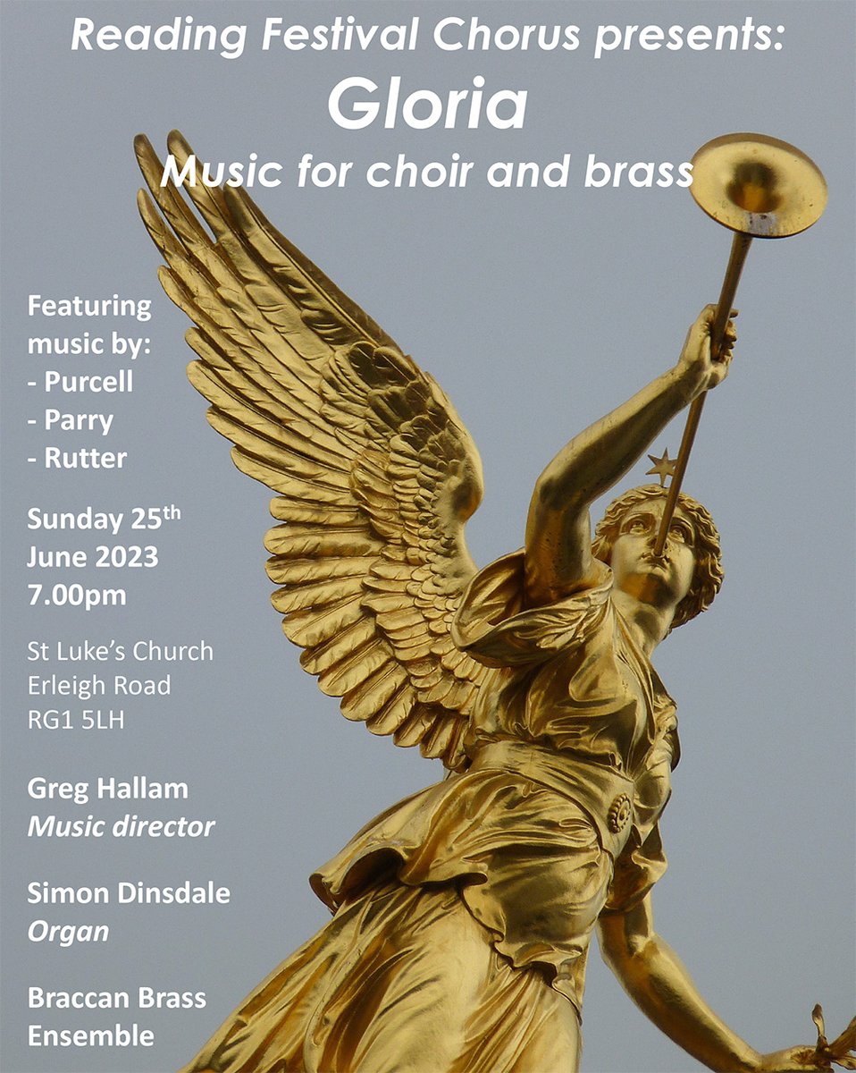 What's On Reading (@rdgwhatson) on Twitter photo This weekend, 3 wonderful concerts from 3 wonderful choirs:
🌈<a href="/readingphoenix/">Reading Phoenix Choir</a> sing Somewhere Over the Rainbow: A Concert for Charlie
👼<a href="/TamesisChoir/">Tamesis ChamberChoir</a> head to Douai Abbey for From the Heavens
🎺<a href="/ReallyFabChoir/">ReadingFestivalChorus</a> perform Gloria - Music for choir and brass
whatsonreading.com/themes/nowt-ch… This weekend, 3 wonderful concerts from 3 wonderful choirs:
🌈<a href="/readingphoenix/">Reading Phoenix Choir</a> sing Somewhere Over the Rainbow: A Concert for Charlie
👼<a href="/TamesisChoir/">Tamesis ChamberChoir</a> head to Douai Abbey for From the Heavens
🎺<a href="/ReallyFabChoir/">ReadingFestivalChorus</a> perform Gloria - Music for choir and brass
whatsonreading.com/themes/nowt-ch…