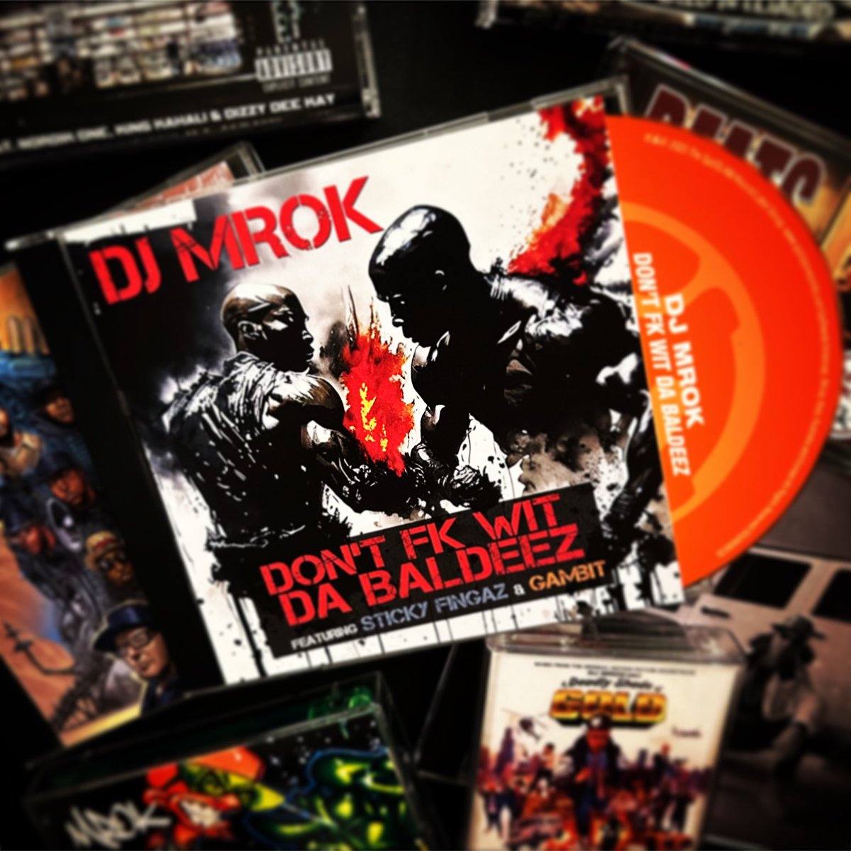 hiphopgods's tweet photo. DJ MROK featuring Sticky Fingaz & Gambit - Don’t Fk Wit Da Baldeez
https://t.co/kBEUwjVsxB
#dontfkwitdabaldeez #stickyfingaz #gambit #instrumental #warmachine #djtootuff #remix #nord1kone #chuckd #krispayne #spitslam #record #label #group #cd #single #djmrok #hiphopgods https://t.co/nS73CQTv2l
