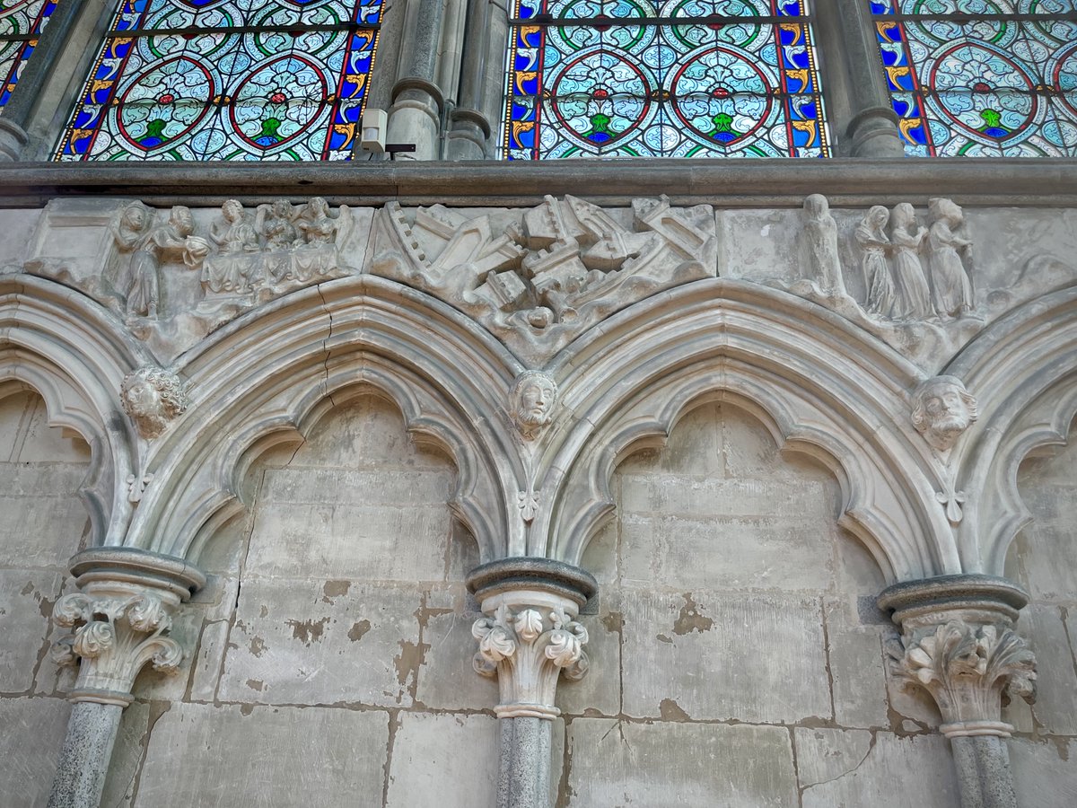 Barendina Smedley on Twitter "The other truly extraordinary feature of the Chapter House at