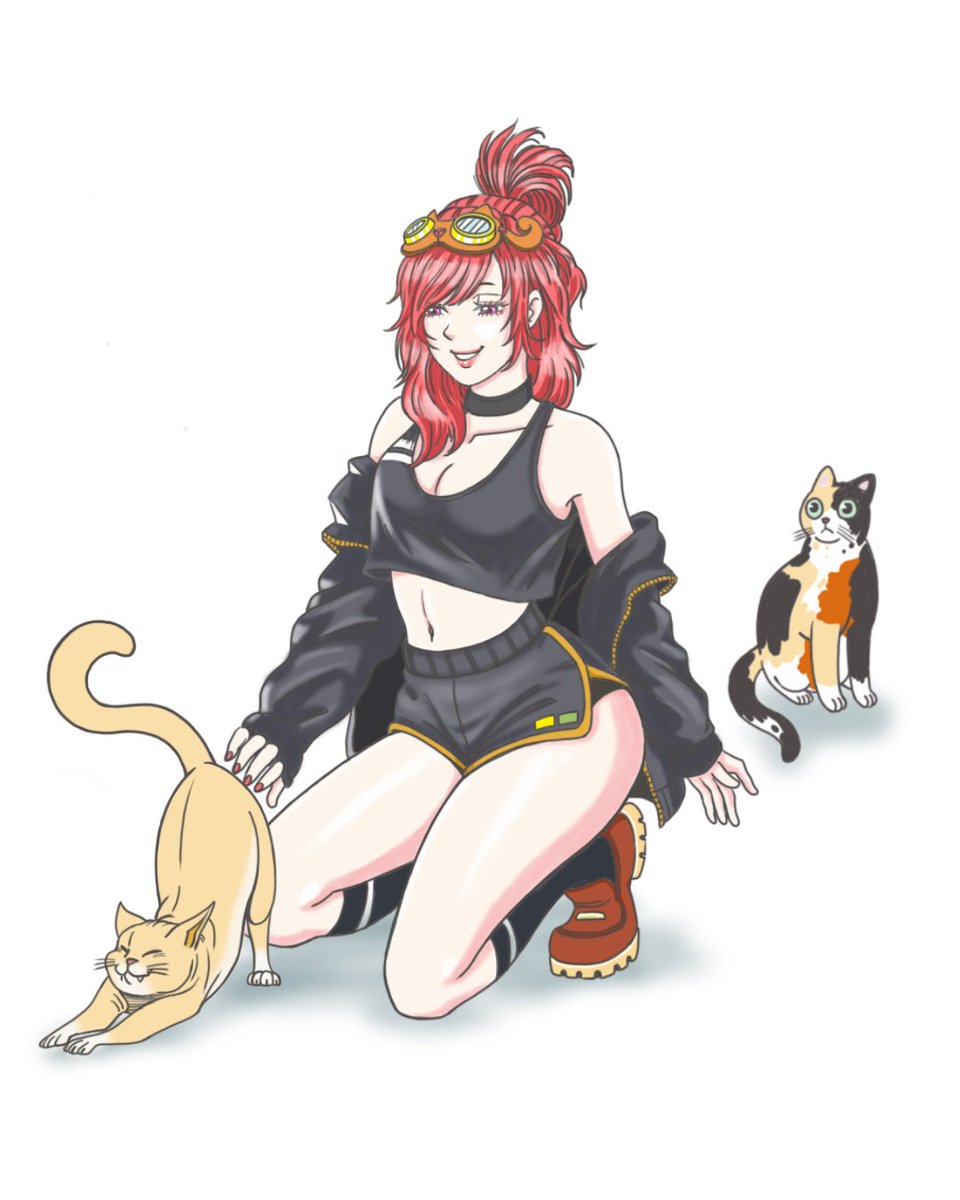 WooXavior's tweet photo. 最近常常在建身的地方遇到喜歡被拍屁屁的貓跟對人仍有戒心的三花貓
喜歡被拍屁屁的貓被取名作屁屁 三花貓叫花花
#comic #xcomic #cat #kitty #貓 #alice #illustration #illustrator #illustrationartists #artist #插圖 #插畫 https://t.co/1RiHdTo03x