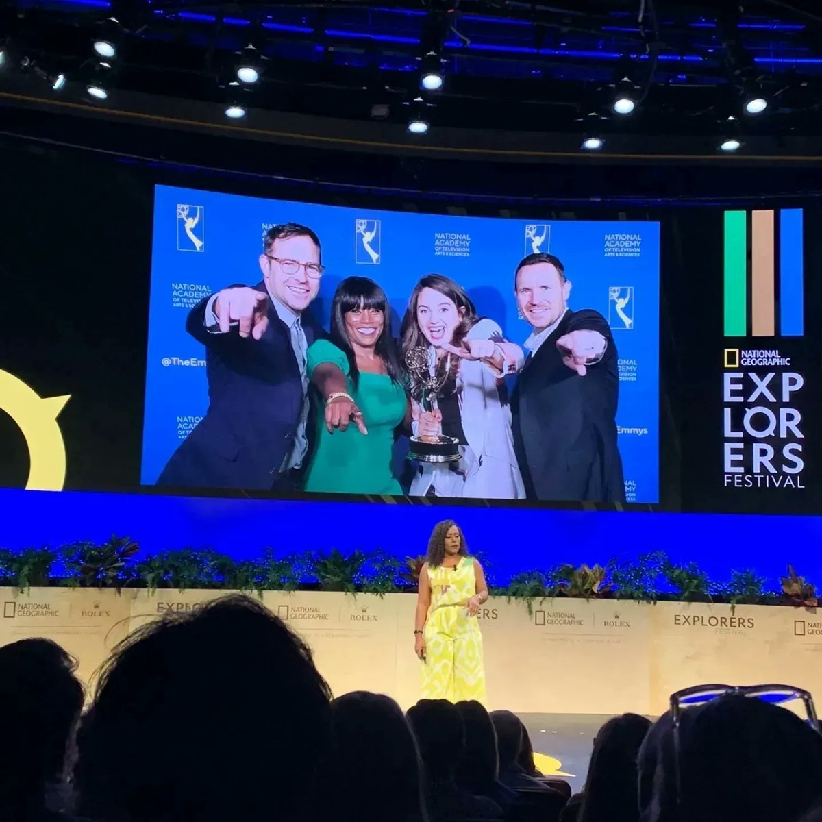 I had the honor of sharing my story as an Explorer Festival Symposium speaker.
Follow your dreams.  I'm a <a href="/natgeo/">National Geographic</a> Explorer.  The little girl from Queens couldn't imagine this would or could happen.  But it did ❤❤❤
<a href="/InsideNatGeo/">National Geographic Society</a>
<a href="/NatGeoTV/">National Geographic TV</a>
#DreamBig
#grit
<a href="/sciencefairfilm/">Science Fair</a>