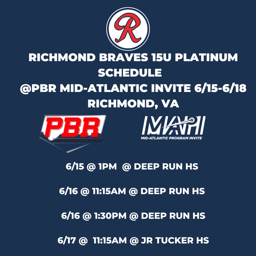 18UBravesPlatPr's tweet image. Excited to be at @PBRVirginiaDC #MAPI event with the squad. @Mmball25 @bacarter415 @tobyward00 @RichmondBraves