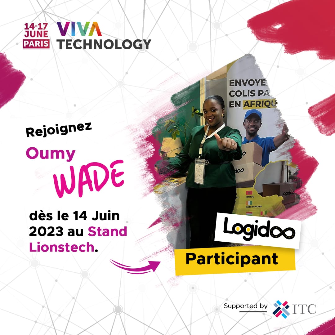 Logidoo (@logidoo_) on Twitter photo 📣Retrouvez-nous au stand #LIONSTECH ce vendredi 16 et samedi 17 juin 2023 avec Oumy Wade, Key Account Manager de #Logidoo.
Elle sera au Viva Technology à📍Paris pour vous accueillir et vous présenter nos dernières innovations dans la #logistique.
<a href="/ITCnews/">International Trade Centre (ITC)</a>
#kebetu 📣Retrouvez-nous au stand #LIONSTECH ce vendredi 16 et samedi 17 juin 2023 avec Oumy Wade, Key Account Manager de #Logidoo.
Elle sera au Viva Technology à📍Paris pour vous accueillir et vous présenter nos dernières innovations dans la #logistique.
<a href="/ITCnews/">International Trade Centre (ITC)</a>
#kebetu