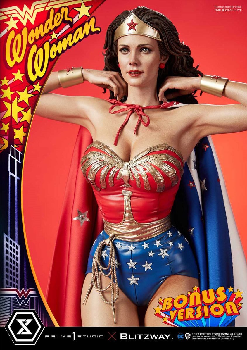 Wonder Woman TV Series Museum Masterline Bonus Version 1:3 Scale Statue! CLICK THE LINK BELOW TO ORDER YOURS!
entertainmentearth.com/product/ktmmww… #WonderWoman #LyndaCarter #DCTV #DCStatues @Prime1Studio