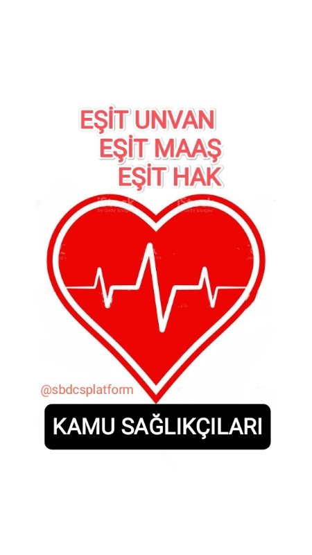 Sağlık bakanlığı dışı kamuda çalışan sağlk çalışanları olarak sağlık bakanlığı personeli ile eşit haklardan faydalanmak istiyoruz
#bizdesağlıkçıyız
@sbdcsplatform 
<a href="/MemurSenKonf/">Memur-Sen</a> 
@TurkiyeKamusen <a href="/haskologlu/">ibrahim Haskoloğlu</a> <a href="/memurlarnet/">MemurlarNet</a> <a href="/MemurSenKonf/">Memur-Sen</a> <a href="/drfahrettinkoca/">Dr. Fahrettin Koca</a> <a href="/HMBakanligi/">T.C. Hazine ve Maliye Bakanlığı</a> <a href="/HmbSosyalMedya/">Hazine ve Maliye Bakanlığı Sosyal Medya</a>