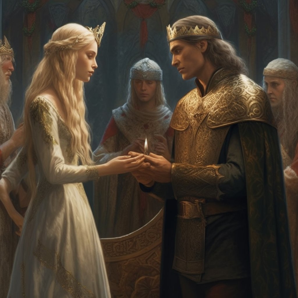 "Et ils se jurèrent fidélité, devant Yros et Les Créateurs, devant la Lumière des Ancêtres, pour cette vie, et dans l'au-delà..."