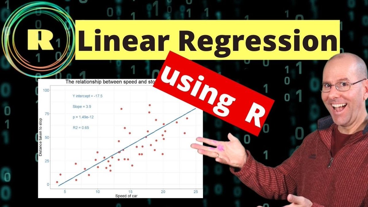 📈 Don't let simple linear regression models using R programming intimidate you! This video is your friendly guide to understanding and interpreting linear regression results, along with the necessary code. 🖥️  #RProgramming #RStats

👉🔗  zurl.co/3uCn