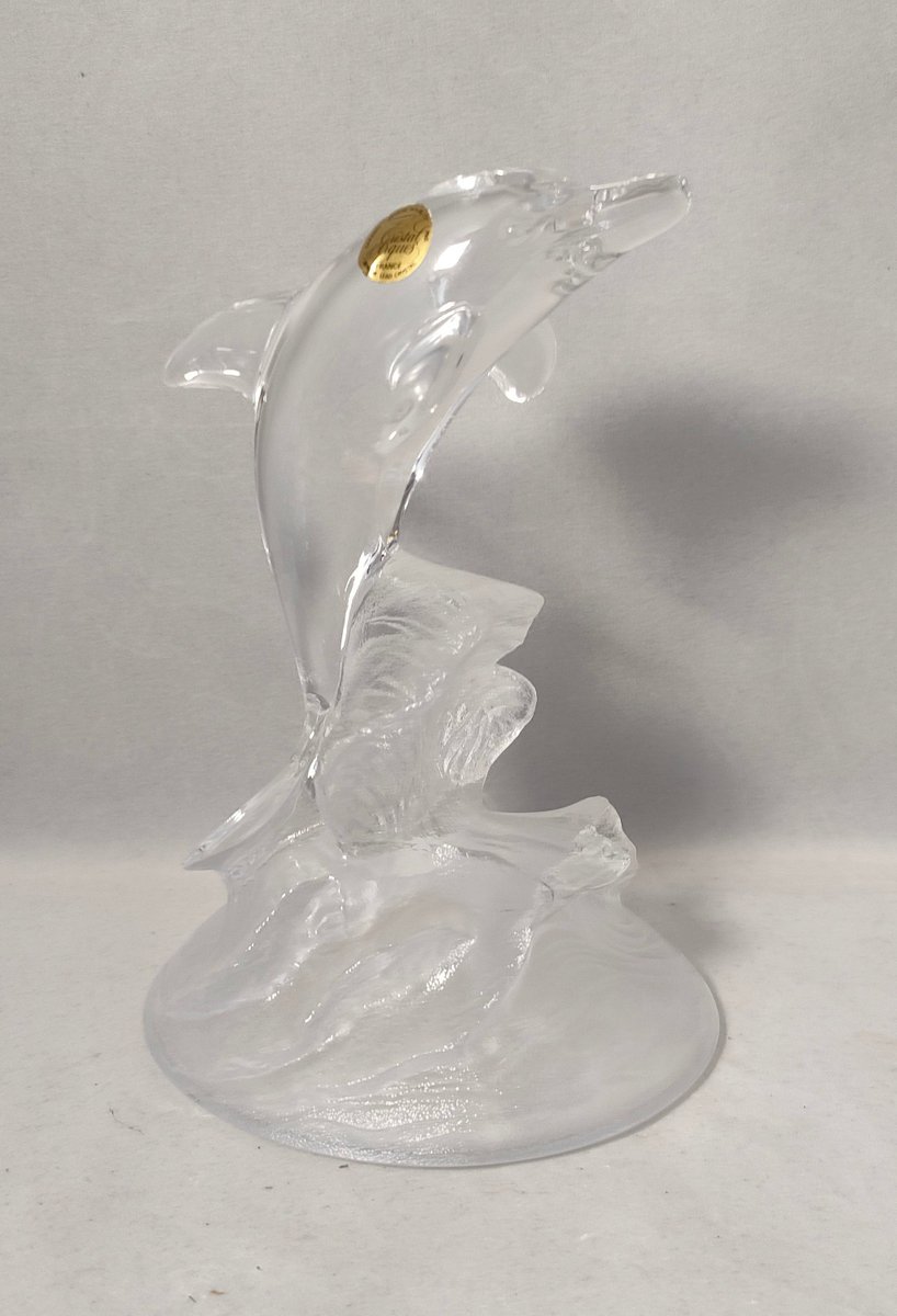 Excited to share the latest addition to my #etsy shop: Cristal D'Arques Collectable. Dolphin On A Wave - 24% Lead Crystal etsy.me/3pa4f1u #clear #cristaldarques #crystaldolphin #collectablesealife #collectableglass #leadcrystal #silverdragonfinds
