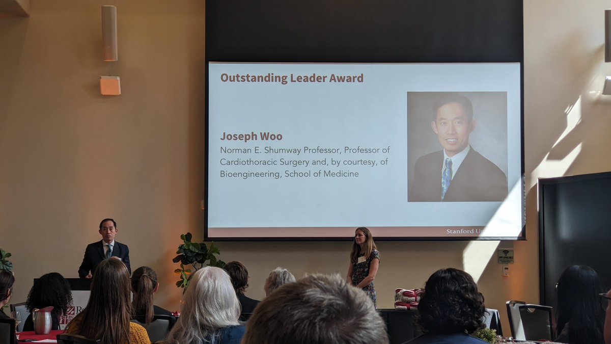 Stanford Cardiothoracic Surgery (@stanfordctsurg) on Twitter photo 🎉Congrats to <a href="/Stanford/">Stanford University</a>CTSurg Dr. Joe Woo for receiving the @Stanford Faculty Women’s Forum "Outstanding Leader Award" in recognition of his outstanding work supporting women thru role modeling, allyship, leadership & sponsorship! 👏 Read: ow.ly/QSxs50OMjOE (PC <a href="/NganHuang/">Ngan F Huang, PhD</a>) 🎉Congrats to <a href="/Stanford/">Stanford University</a>CTSurg Dr. Joe Woo for receiving the @Stanford Faculty Women’s Forum "Outstanding Leader Award" in recognition of his outstanding work supporting women thru role modeling, allyship, leadership & sponsorship! 👏 Read: ow.ly/QSxs50OMjOE (PC <a href="/NganHuang/">Ngan F Huang, PhD</a>)