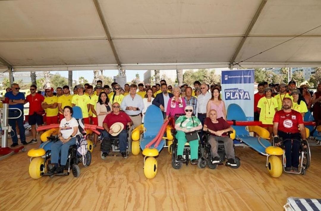 Como entidad que trabaja con personas que padecen alguna discapacidad, hemos sido invitados a la inauguración de las #playasaccesibles.
Desde aquí, agradecemos al <a href="/malaga/">Ciudad de Málaga</a> por esta iniciativa y animamos a nuestros usuarios  a que acudan  y disfruten de nuestras playas. ☀️