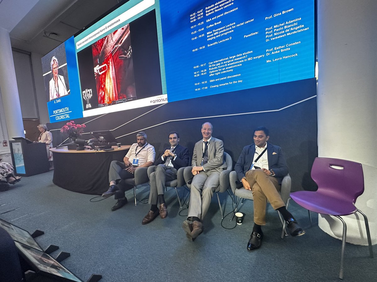 Jim Khan (@jimkhanmd) on Twitter photo Great session on day 2 PCC23. <a href="/MichelAdamina/">Michel Adamina</a> <a href="/venky72/">Venky Munikrishnan</a> @premthambi <a href="/nicdeangelis/">Nic De Angelis</a> thank you guys for great panel discussions. <a href="/AnkeSmitsSurg/">Anke Smits surgeon</a> <a href="/MissLHancock/">Laura Hancock</a> <a href="/estherconstance/">fabienne le barbier</a> <a href="/ACPGBI/">@ACPGBI</a> <a href="/PHU_NHS/">Portsmouth Hospitals University NHST</a> <a href="/PColorectal/">Portsmouth Colorectal</a> Great session on day 2 PCC23. <a href="/MichelAdamina/">Michel Adamina</a> <a href="/venky72/">Venky Munikrishnan</a> @premthambi <a href="/nicdeangelis/">Nic De Angelis</a> thank you guys for great panel discussions. <a href="/AnkeSmitsSurg/">Anke Smits surgeon</a> <a href="/MissLHancock/">Laura Hancock</a> <a href="/estherconstance/">fabienne le barbier</a> <a href="/ACPGBI/">@ACPGBI</a> <a href="/PHU_NHS/">Portsmouth Hospitals University NHST</a> <a href="/PColorectal/">Portsmouth Colorectal</a>