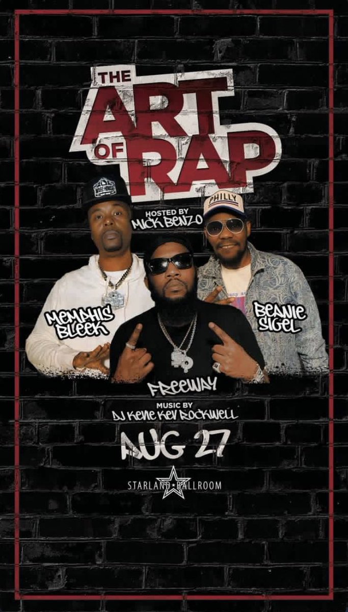 FrankyJOfficial's tweet image. Get ya tickets Now ‼️‼️#WareHouseMusicGroup #StateProperty #Freeway #Beaniesigel #lafamilia