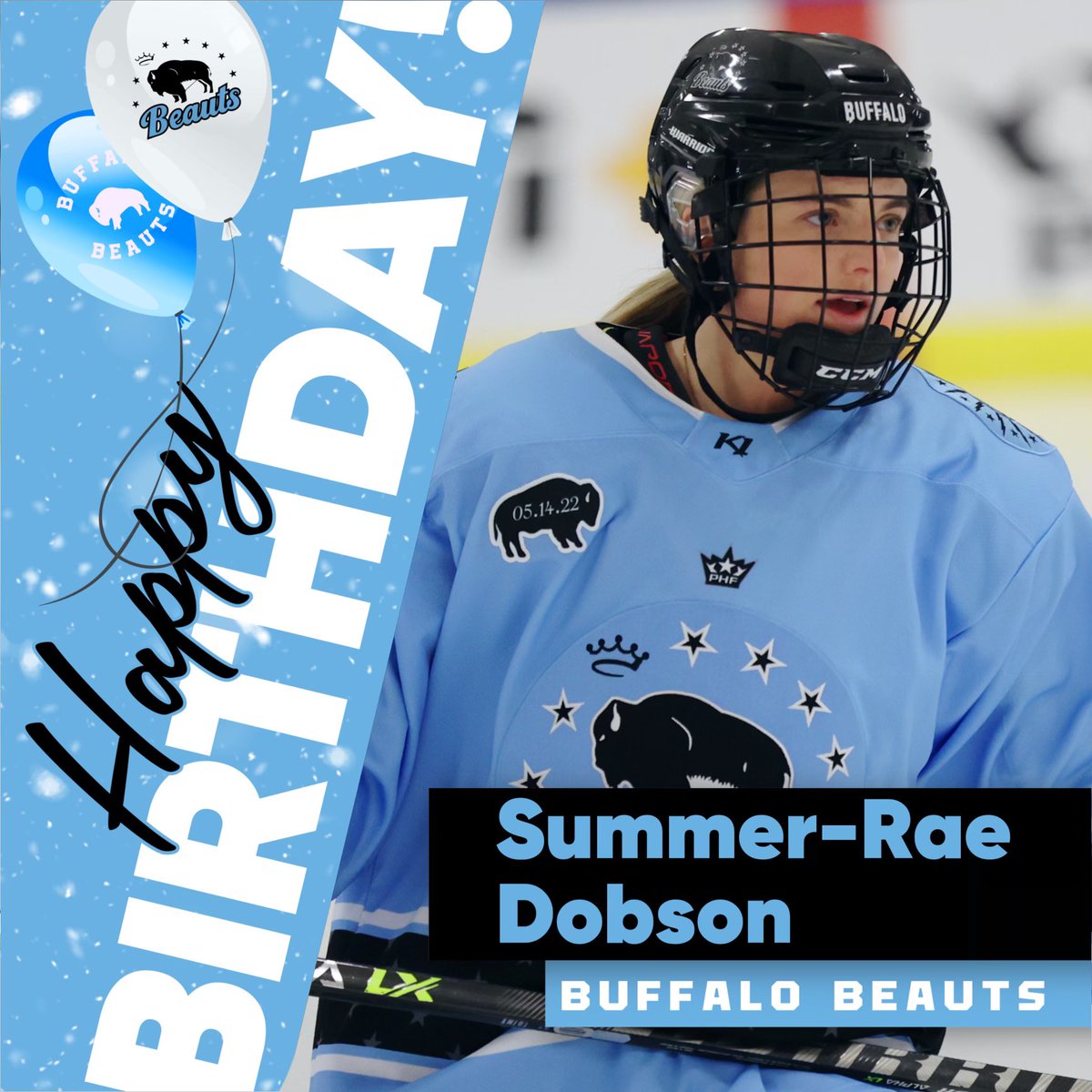 Buffalo Beauts (@buffalobeauts) on Twitter photo Wishing the happiest of birthdays to <a href="/SummerDobson7/">Summer-Rae Dobson</a> 🥳🥳🥳. Have the best day! Wishing the happiest of birthdays to <a href="/SummerDobson7/">Summer-Rae Dobson</a> 🥳🥳🥳. Have the best day!