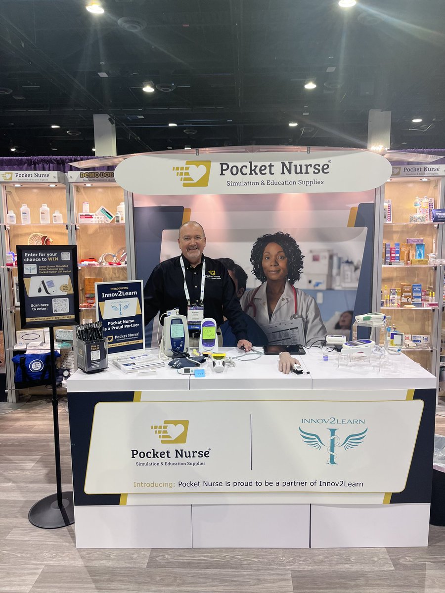 PocketNurseCEO's tweet photo. Come visit us in the exhibit hall. INACSL 2023 https://t.co/GF9Qqvdv9T
