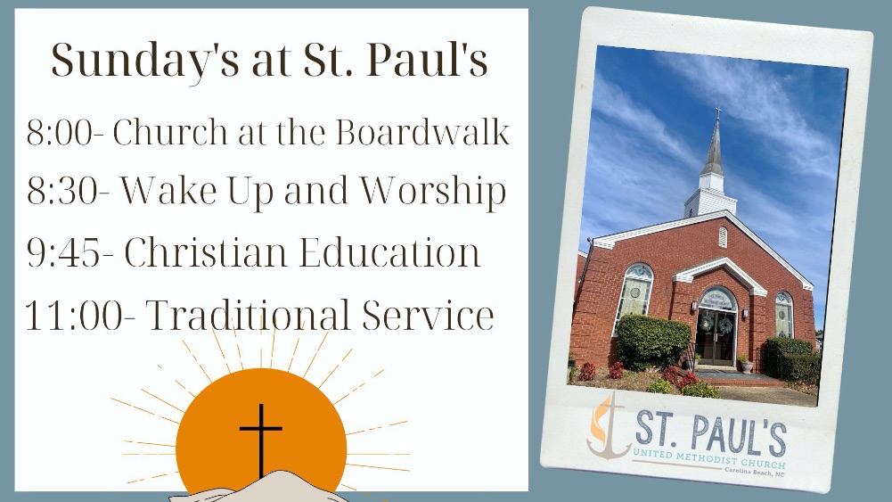 Wake Up and Worship Sunday at 8:30am, and other news from St. Paul's - mailchi.mp/79a6d4aff07e/n…