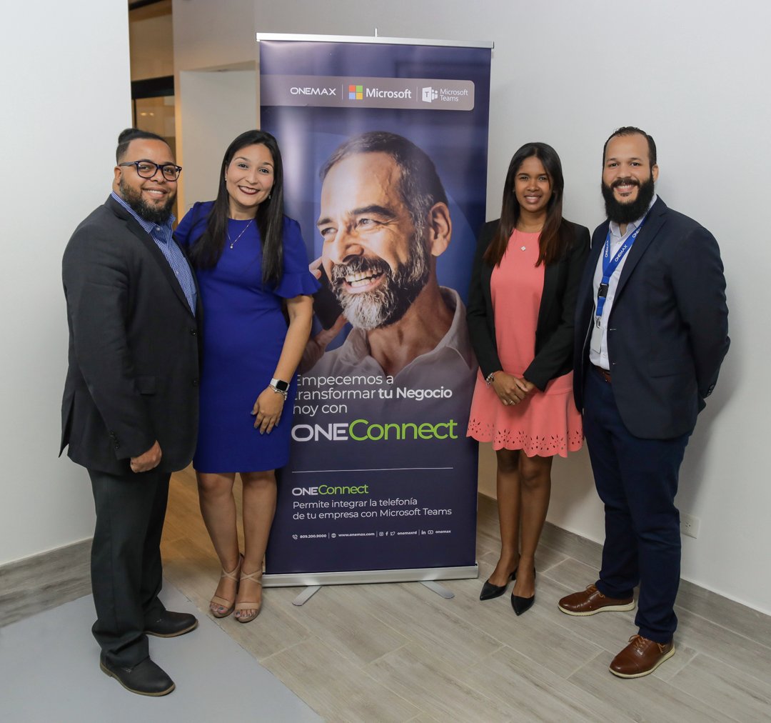 onemax_rd's tweet photo. Este martes 13 de Junio tuvimos la oportunidad de presentar oficialmente nuestros servicios de PBXONE y ONEConnect, integradas con Microsoft Teams. 

Fue muy grato compartir junto a relacionados y clientes, presentar estas nuevas soluciones y compartirles algunos casos de éxito. https://t.co/8kdlgqMACC