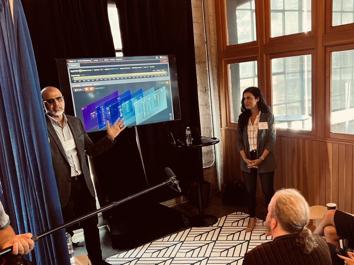 BMCSoftware's tweet photo. What a phenomenal time at #BMCInnovationSummit2023! Our Connected Digital Ops vision came alive through exciting demos, unveiling the potential of #hybridIT in action.

Here's to #innovation, #partnership, and progress! 
#ConnectedDigitalOps #AI #DataDriven https://t.co/OGwdWOIVYY