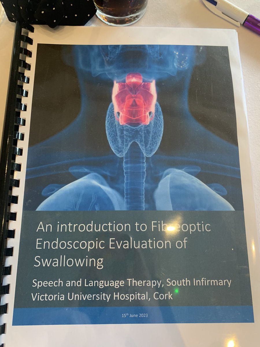 Superb day attending the SVUH FEES course in UL today. Really excited and motivated to continue my FEES training #CPD #FEES #dysphagia