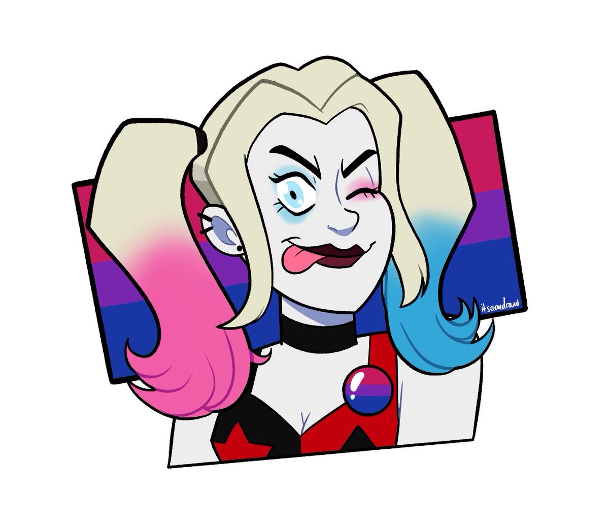 The Blight 🦇 on Twitter "RT itsaaudraw harley quinn is bisexual!"