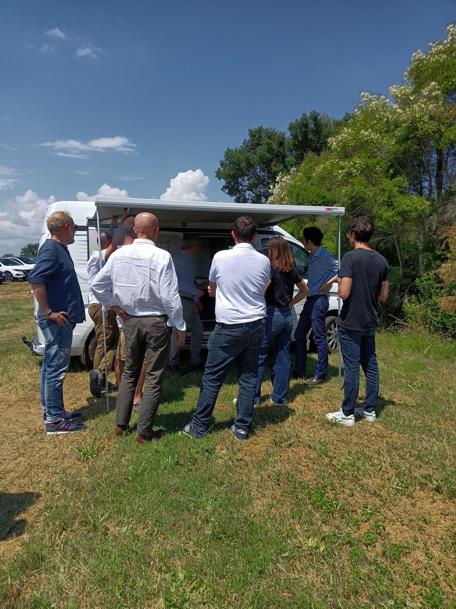 From the Field Day:DATI project @TechAgriculture @CNRsocial_ @primaitaly @PrimaProgram @terretoscane #irrigazionediprecisione #agricolturadiprecisione #risparmioidrico #agtech