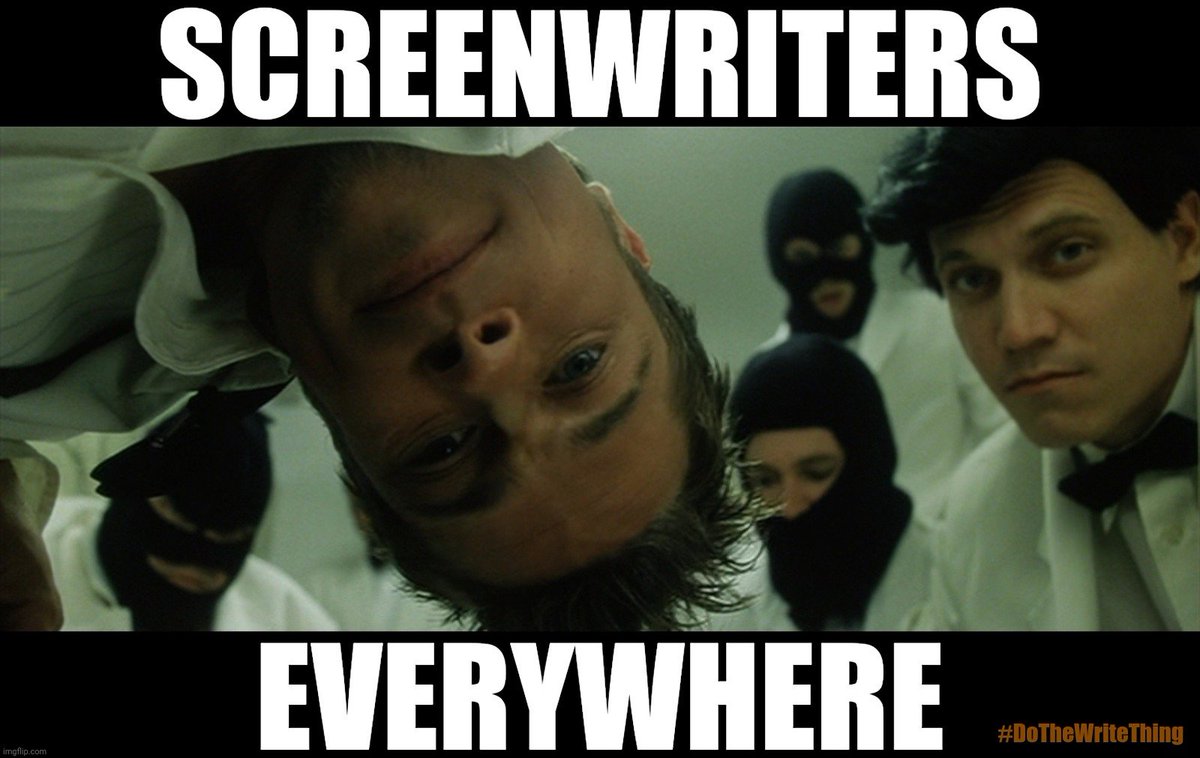 @WGAWest @TJeverchanging #ScreenwritersEverywhere 🧼🫧 #WriteClub