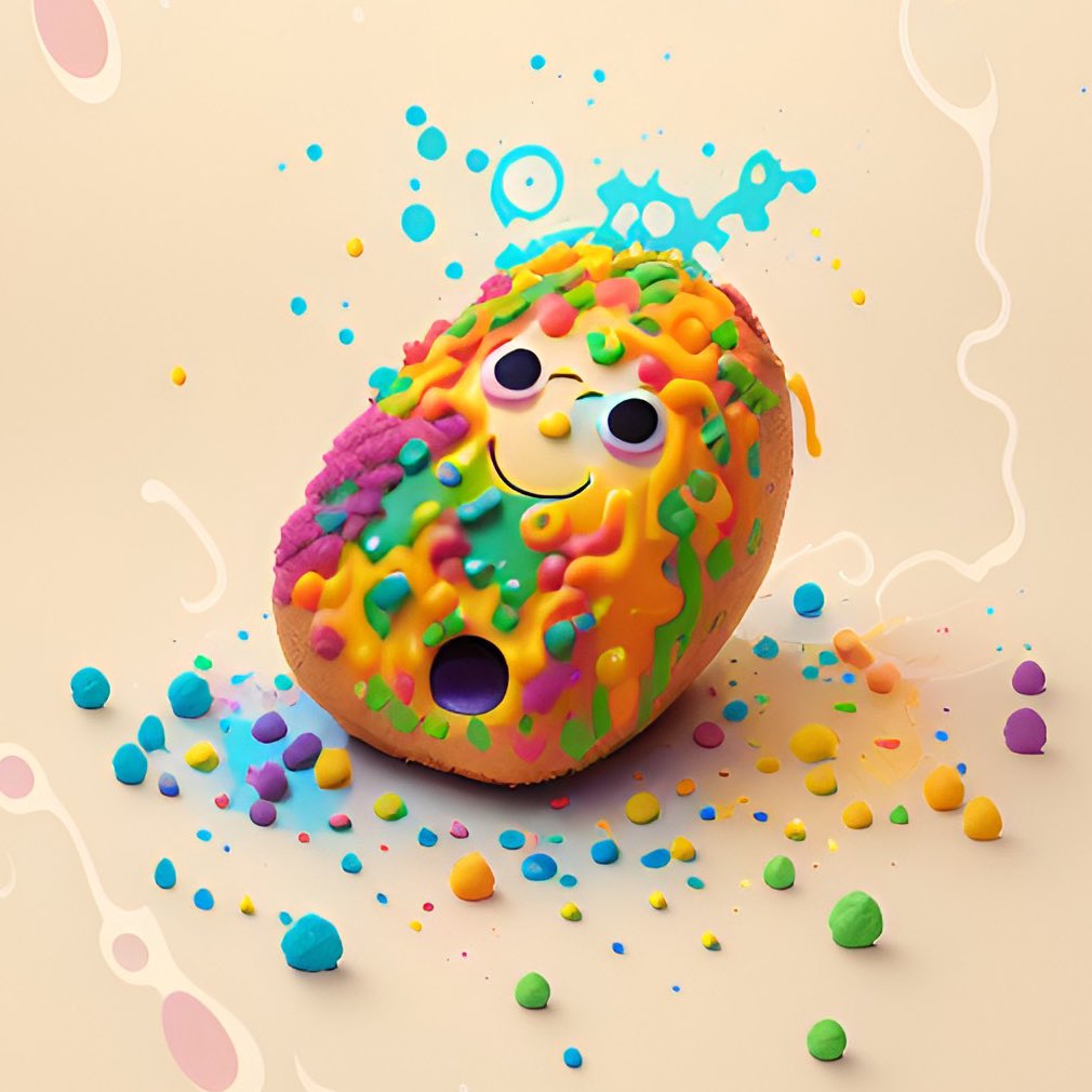HELDiWanKenHODL's tweet photo. Does anyone want a #PotatoPal❓
AI art made from food 👇
#ProbablyNothing 🥔 https://t.co/5KQIdj5gbO