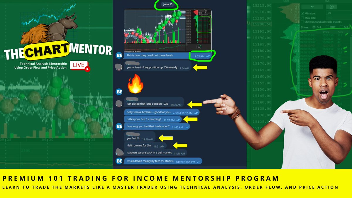 TheChartMentor's tweet photo. It's incredibly gratifying to witness the remarkable progress fellow members in our trading group are achieving with our system. "It's unbelievably simple!" Just stick to the process and success in trading will follow.

BTW, due to confidentiality, I have blurred their names. https://t.co/hp1t9M1uOX
