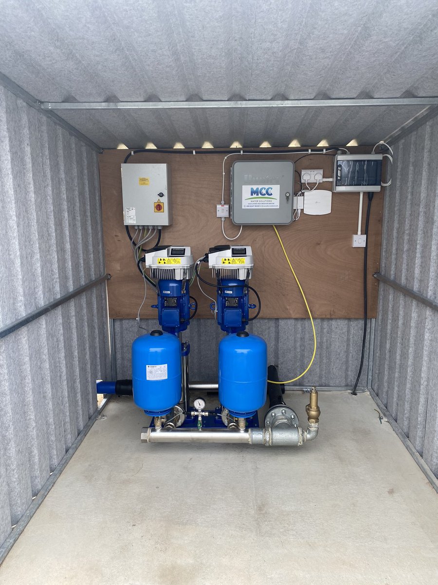 SolutionsMcc's tweet image. Thanks to @CruitGolf for the opportunity to install a new @HunterGolf_UK  irrigation system to the greens on this fantastic course. System up and running in time for the latest dry spell