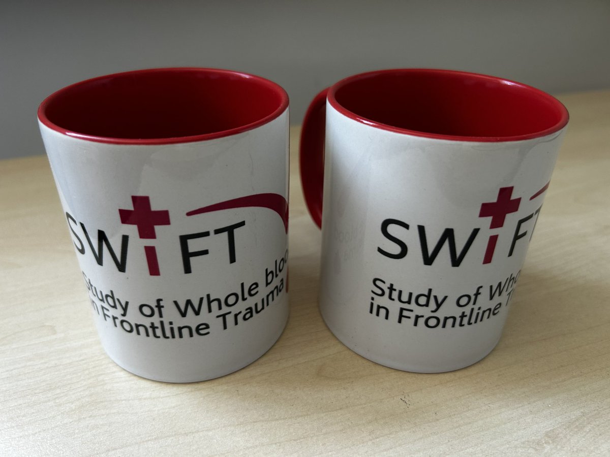 SWiFT trial (@swift_trial) on Twitter photo Well done to <a href="/HIOWAA/">Hants & IOW Air Amb</a> for recruiting our 100th participant! Fabulous work! 👏 This much-sought after gift is on it's way to you! 🥰 @LGreenBartsNHS <a href="/DefProfEM/">Ed Barnard</a> <a href="/Barts_Charity/">Barts Charity</a> <a href="/NHSBT_CTU/">Clinical Trials Unit</a> <a href="/AirAmbulancesUK/">Air Ambulances UK</a> Well done to <a href="/HIOWAA/">Hants & IOW Air Amb</a> for recruiting our 100th participant! Fabulous work! 👏 This much-sought after gift is on it's way to you! 🥰 @LGreenBartsNHS <a href="/DefProfEM/">Ed Barnard</a> <a href="/Barts_Charity/">Barts Charity</a> <a href="/NHSBT_CTU/">Clinical Trials Unit</a> <a href="/AirAmbulancesUK/">Air Ambulances UK</a>