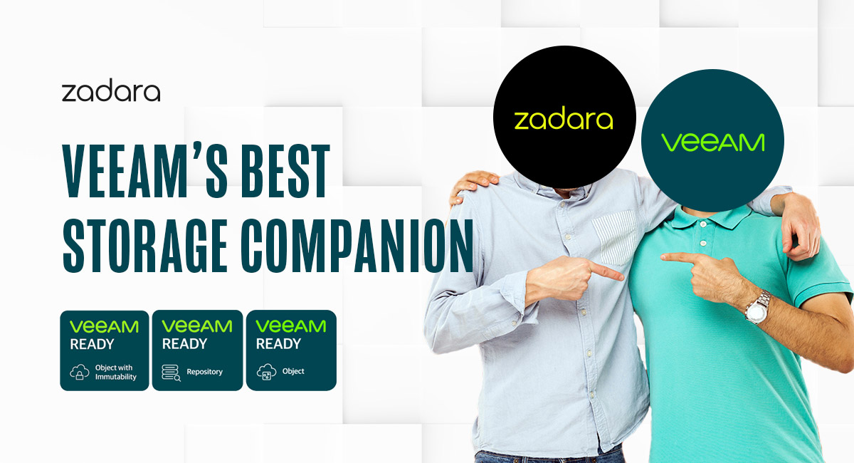 Veeam’s Best Storage Companion. Highly Performant, Unified, Multi-tier, Backup and Recovery of your Business Critical Assets. 
zadara.com/solutions/veea…
#veeam #storage #cloudstorage #edgecloud