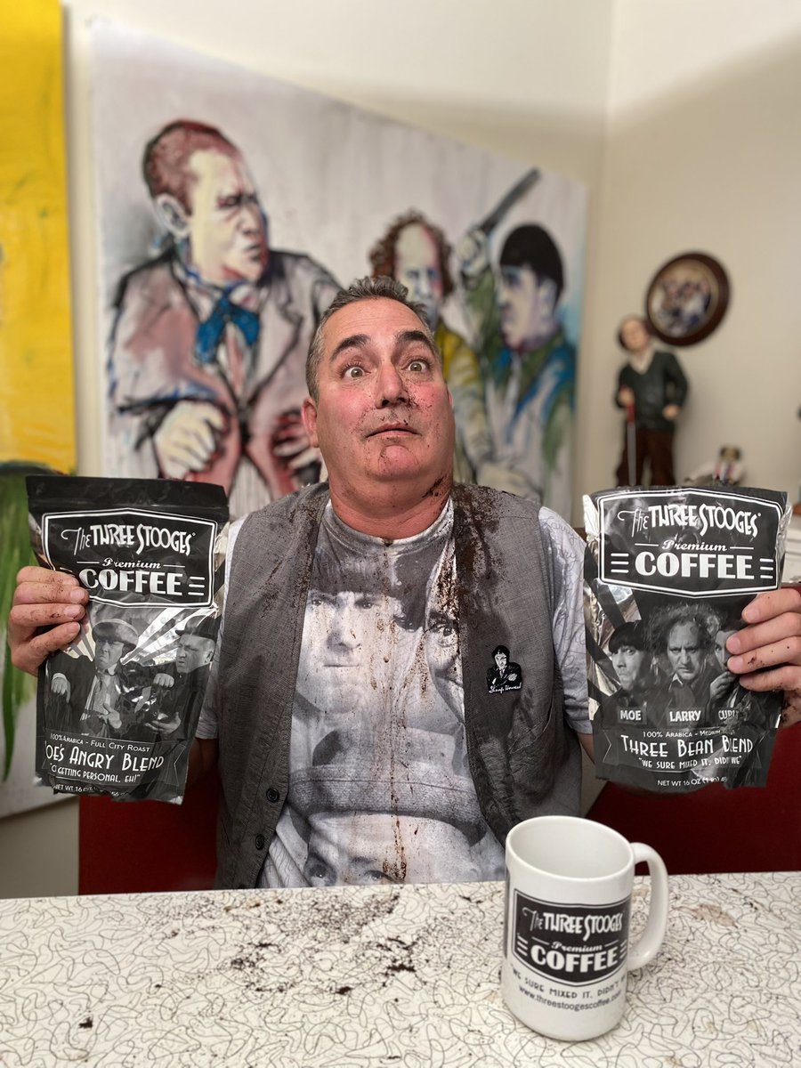 This coffee taste great!
Literally!!🍽️☕️😳@Coffeemate @funnyordie #comedy #Coffee @TheComedyStore 
THE THREE STOOGES Coffee Commercial with @CurlysGrandson and @threestooges
youtu.be/t1phe5XeClo