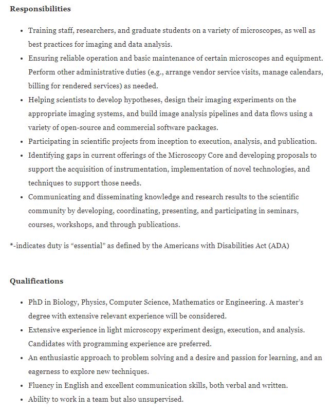 JOB ALERT ! 📢📷Do you love microscopy and would like to work in a dynamic environment in one of the biggest research institutes and hospitals NYC? We are growing and looking for a new addition to our team! Apply by July 2nd ! #microscopy #microscopyjob careers.mountsinai.org/jobs/3001290?l…